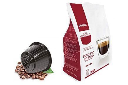 Кофе в капсулах Dolce Gusto (Nescafe) Gimoka Intenso 16 шт., Италия (Нескафе Дольче Густо) | Зображення 1