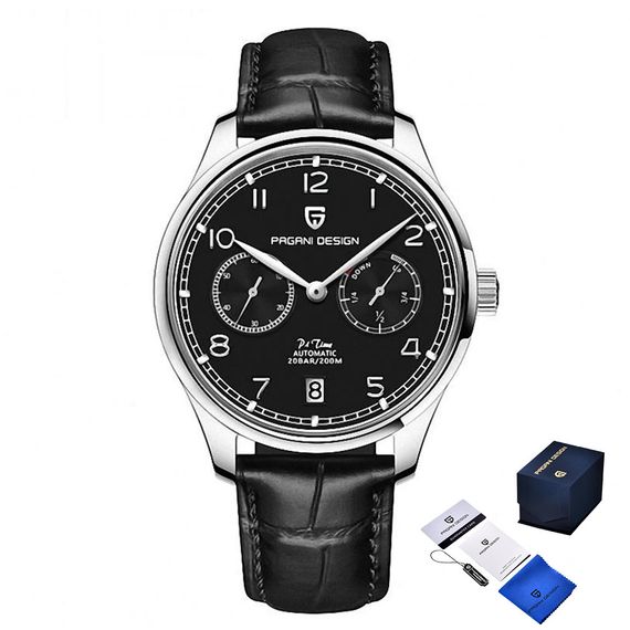 Годинник P2agani Design PD-1772 Silver-Black