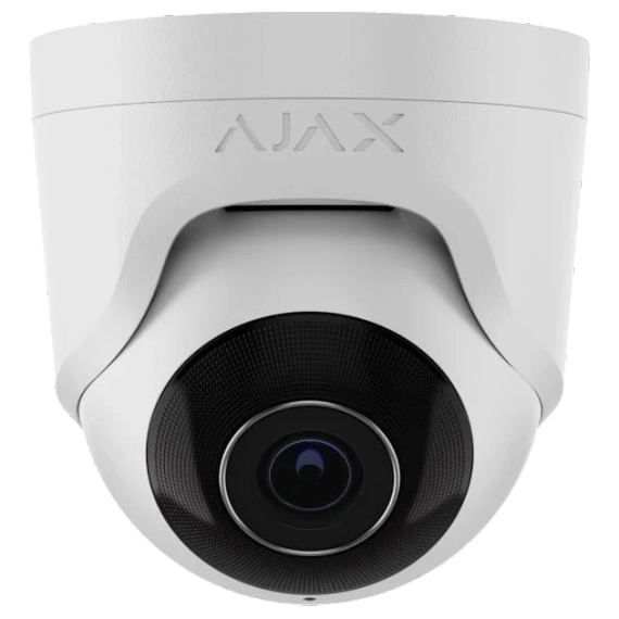 TurretCam (8EU) ASP white 5МП (2.8мм) IP відеокамера Ajax - Камери