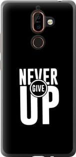 Чохол на Nokia 7 Plus Ніколи не здавайся з пластику FCh_021540