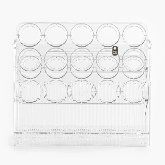 Лоток на 30 яєць у холодильник, Органайзер на 3 яруси для яєць   знижка | Зображення 4