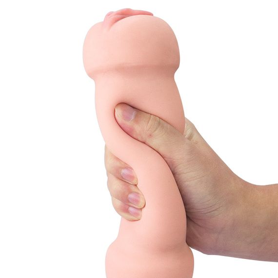 Мастурбатор - Traning Master Double Side Stroker Mouth And Pussy Sex Aura | Зображення 4