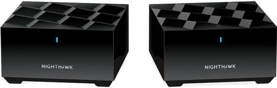 WiFi-система NETGEAR Nighthawk MK62 AX1800 WiFi 6, MESH, 1xGE LAN, 1xGE WAN, черн. цв. (2шт.) (MK62-100PES) | Зображення 4