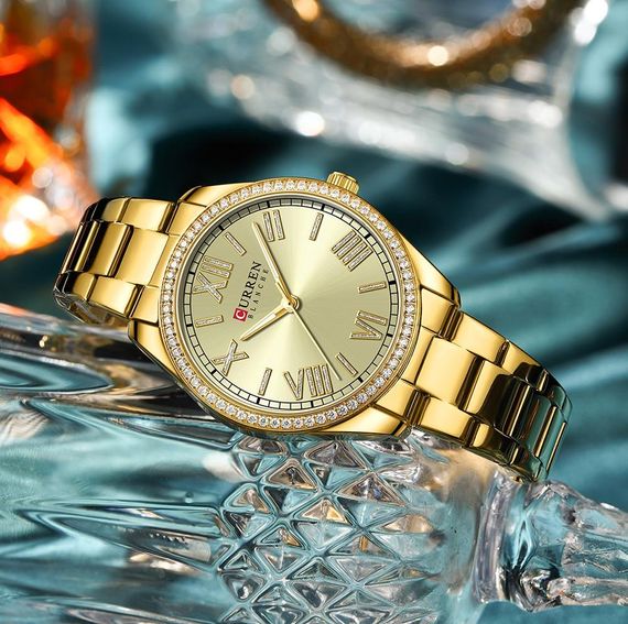 Годинник C1ur1ren 9088 Gold-Gold | Зображення 1