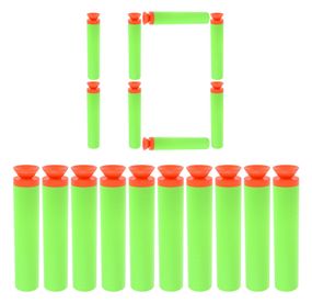 Патроны с присосками для NERF Игрушечные пули стрелы для бластеров Нерф EKIND Suction Darts Zombie Strike 10шт