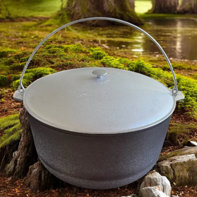 Казан 40л з кришкою ( похідний) D1140