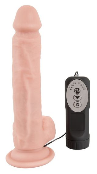 Вибратор на присоске Medical Silicone Thrusting Vib Sex Aura | Зображення 5