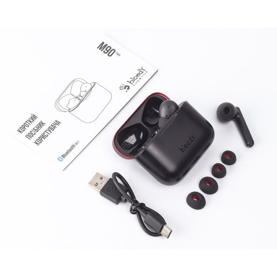 Навушники A4Tech Bloody M90 Black+Red | Зображення 8