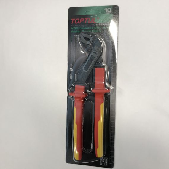 Кліщі переставні ізольовані 10" 1000V VDE TOPTUL DGCE2210 | Зображення 1