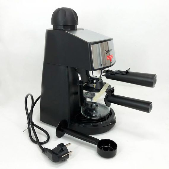 Кофемашина Rainberg RB-8111 кофеварка рожковая с капучинатором 2200W Espresso, HF-809 маленькая кофемашина | Зображення 9