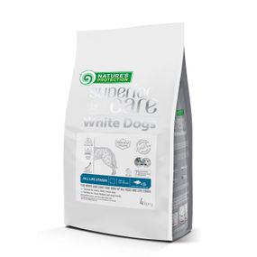 Корм Nature's Protection Superior Care White Dogs White Fish All Sizes and Life Stages сухой с белой рыбой для собак с белой шерстью на всех стадиях жизни 4 кг