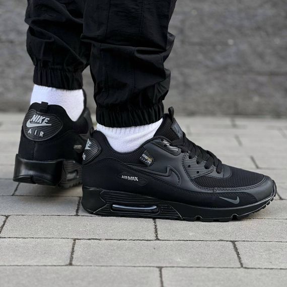 Кросівки Nike Air Max матеріал: текстиль/замш колір чорний | Зображення 2