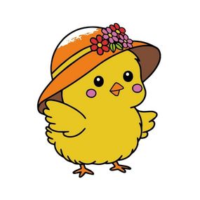 Детская раскраска пальчиковыми красками "Модная цыпа" 15631-AC 25х25 см