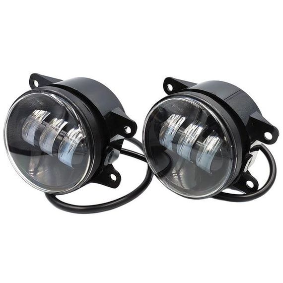 Комплект протититуманних LED фар AllLight FB-350Y D=90 мм White+Yellow (Renault, Citroen, Ford, Mitsubishi, Opel,