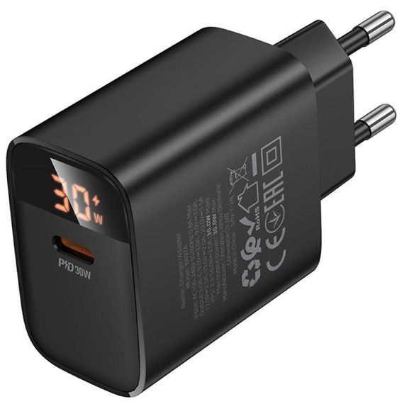 МЗП Borofone BA97A PD30W (1USB-C) Black | Зображення 4