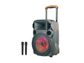 Портативна колонка із двома радіомікрофонами Su‑Kam SU615