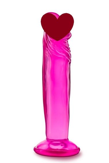 Анальна пробка у вигляді члена B YOURS SWEET N SMALL 6INCH DILDO PINK sexstyle