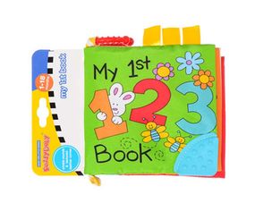 Детская подвеска-книжка на коляску 14220, 2 вида Цифры