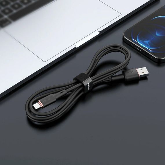 Дата кабель Acefast MFI C2-02 USB-A to Lightning zinc alloy silicone (1m) | Зображення 4