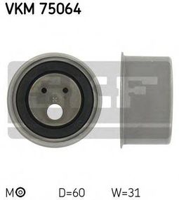 Ролик натягувача ременя (Вир-во SKF) SKF VKM75064 на MITSUBISHI DELICA фургон (P0_W, P1_W, P0_V, P1_V, P_2V, P2_W)