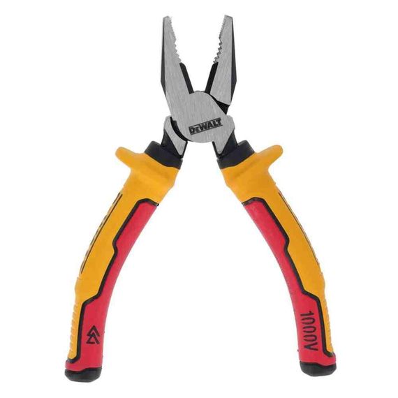 Плоскогубцы электрика LASER HARDENEDl VDE 1000V комбинированные длиной 160 мм DeWALT DWHT82810-0 | Зображення 1