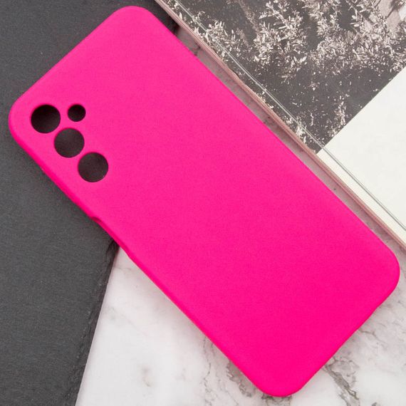 Чехол Silicone Cover Lakshmi Full Camera (AAA) для Samsung Galaxy A14 4G/5G Розовый / Barbie pink | Зображення 4