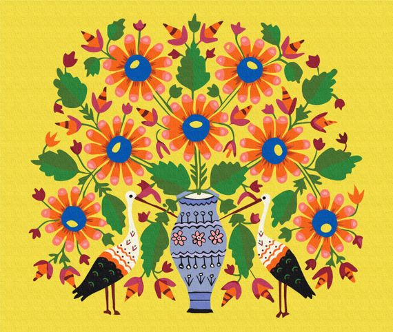 Весна-красна, що ти нам принесла? © Марія Примаченко