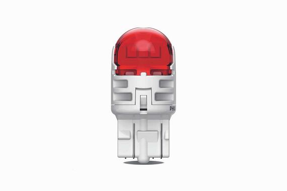 Комплект светодиодных ламп Philips 11066RU60X2 W21/5W LED Ultinon Pro6000 SI 12V 2.5/0.5 W3x16q RED | Зображення 3