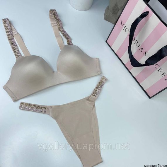 Комплект жіночої нижньої білизни Victoria`s Secret (бюстгальтер + трусики) | Зображення 2