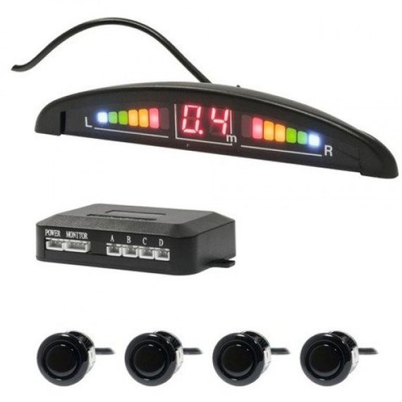 Парковочная система на 4 датчика парковки парктроник Assistant Parking Sensor ZS-14 | Зображення 7