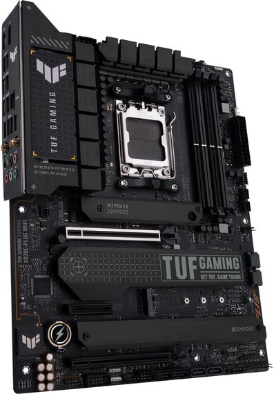 Материнcька плата ASUS TUF GAMING X670E-PLUS WIFI sAM5 X670 4xDDR5 M.2 HDMI DP WiFi BT ATX (90MB1BK0-M0EAY0) | Зображення 3