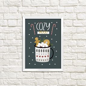 Постер в рамке Cozy mood 21х30см, A4 (WMT4_20NG003)