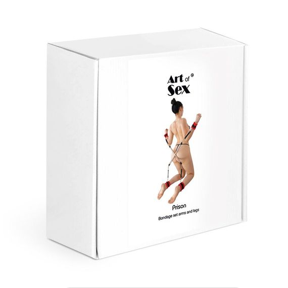 Розпорка для рук та ніг Art of Sex Bondage Set - Prison | Зображення 3