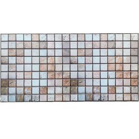 Декоративна ПВХ панель мозаїка під бежевий мармур 960х480х4мм SW-00001433