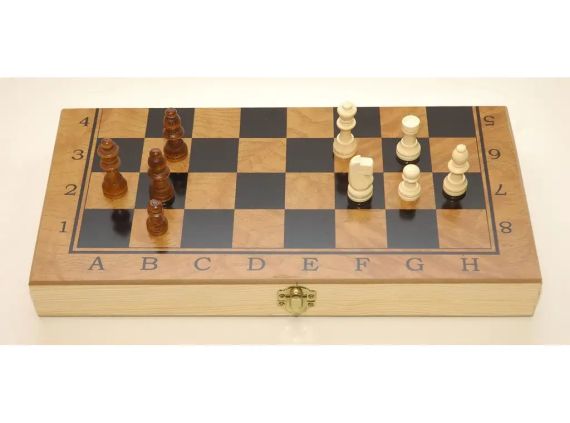 Шахматы 3 в 1: шахматы, шашки, нарды. дерево (29,5 х 29,5 см) i5-50