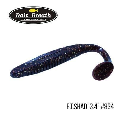 Приманка Bait Breath E.T.Shad 3,4" (7 шт) (834 Goby )