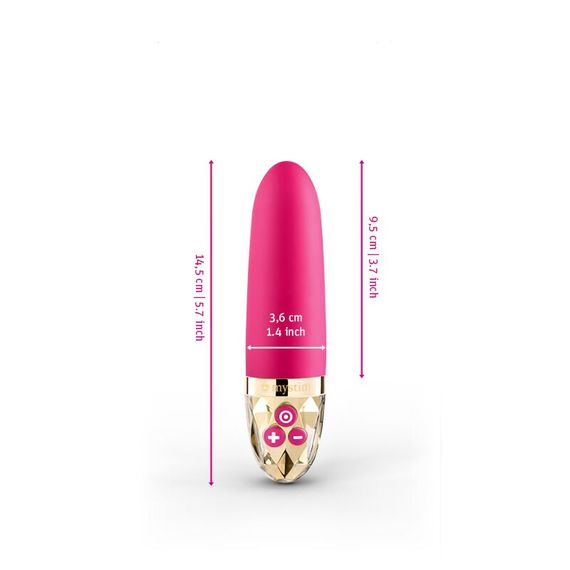 Вібратор Mystim Sleak Freak Pink, 8 режимів, внутрішня та зовнішня стимуляція | Зображення 3
