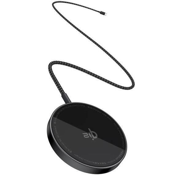 БЗП Baseus Simple Mini4 Air Magnetic Qi2 15W (P102782) Cluster Black | Зображення 3