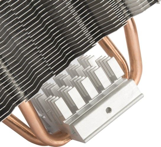 Процессорный кулер SilverStone KRYTON KR03, LGA775,115x, 1366, 1200, FM1(2),AM3(+),AM2(+),AM4,92мм Blue LED,TDP 65W (SST-KR03) | Зображення 8