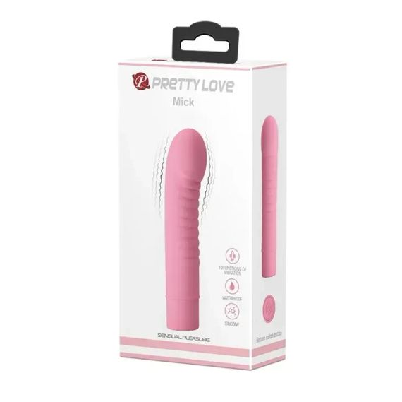 Вібратор PRETTY LOVE MICK Lila 10 function vibrations Sex Aura | Зображення 1