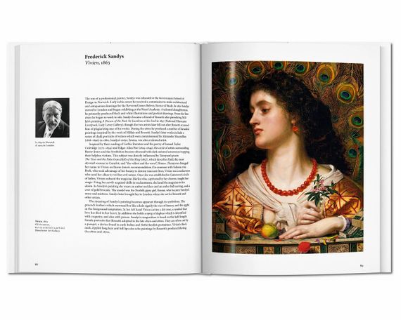 Прерафаеліти книги про життя великих художників Pre-Raphaelites - Taschen Подарункові книги про мистецтво | Зображення 1