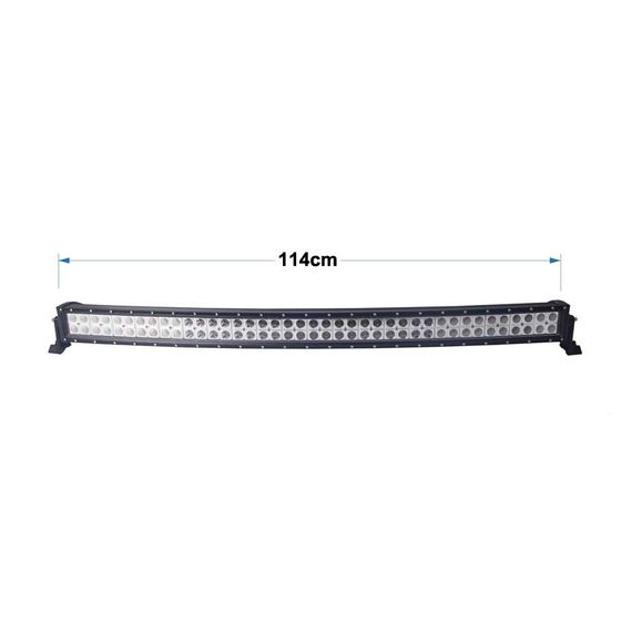 LED-балка 240W заокруглена (3W х 80) 16000 Lm світлодіодний прожектор | Зображення 2
