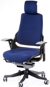 Кресло офисное Wau navybluе fabric с регулировкой качания Tilt tеnsion и Tilt Lock control