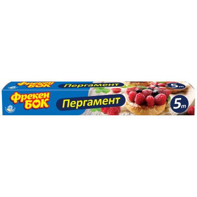 Бумага для выпечки пергаментная Фрекен БОК 5 м (4820048483278)