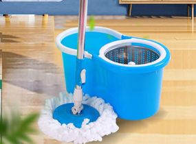 Швабра з автоматичним віджимом, Швабра з відром, що обертається знижка