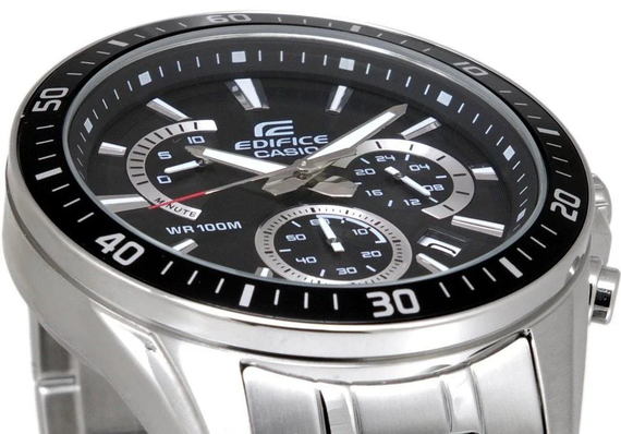 Годинники чоловічі кварцові наручні Оригінал Casio Edifice EFR-552D-1AVUEF на сталевому браслеті (модуль 5490) | Зображення 6