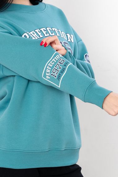 Світшот жіночий Носи своє 50 Блакитний (p-12576-140540) | Зображення 2