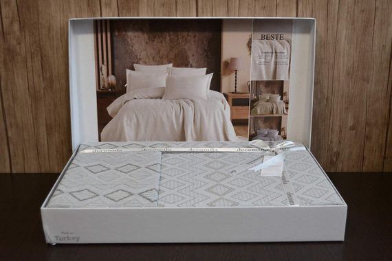 Покривало Decomila 240х260 см Beste Gri | Зображення 1