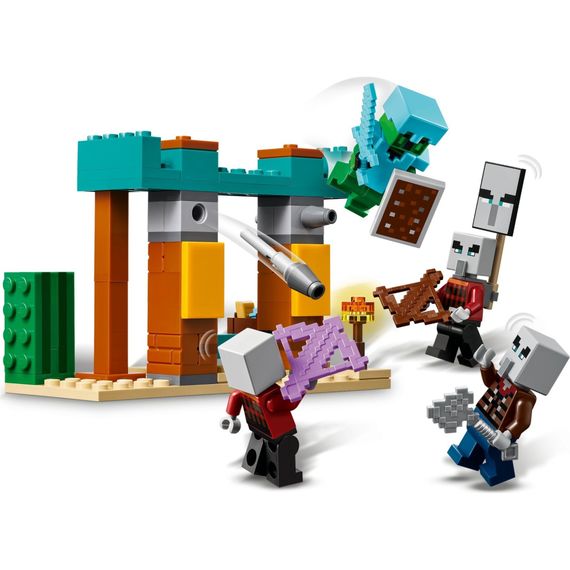 Конструктор LEGO Minecraft Пустельний патруль розбійника (21267) | Зображення 3