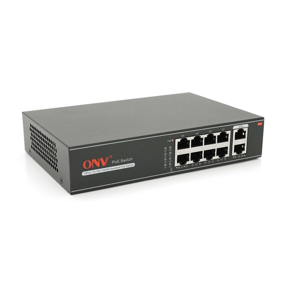 8м и портовый PoE Full Gigabit коммутатор ONV-H3108P, IEEE802.3a f/at